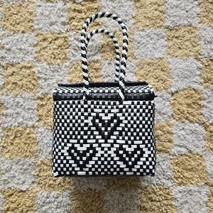 Plastic Woven Lunch Bag